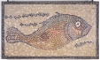 Roman Mosaic - Mosaic Fish Tunis Tunisia
