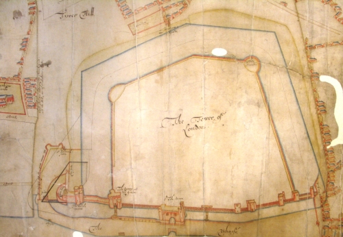 Early 17th Century Plan of the Tower of London: Dated 1670