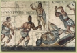 Roman Mosaic Gladiator