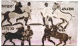 Roman Mosaic Gladiator