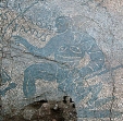 Roman Mosaic Gladiator