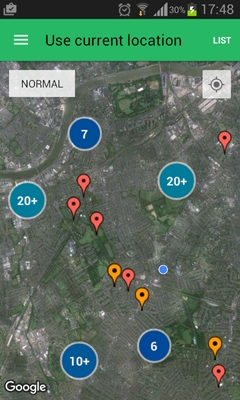 Archi Balham, London Archaeological and Historic Sites Distribution Map