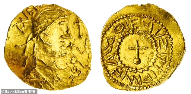 7th Century Gold Shilling