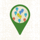 Map of <b><i></b></i> Archaeological Sites near Desborough Castle, Buckinghamshire, England (SU 84 93)