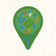 Map of <b><i></b></i> Archaeological Sites near Desborough Castle, Buckinghamshire, England (SU 84 93)