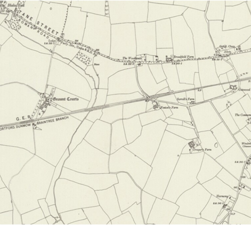 old england map