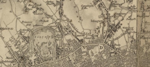 Herman Moll's old map of Sussex, England, United Kingdom from 1724
