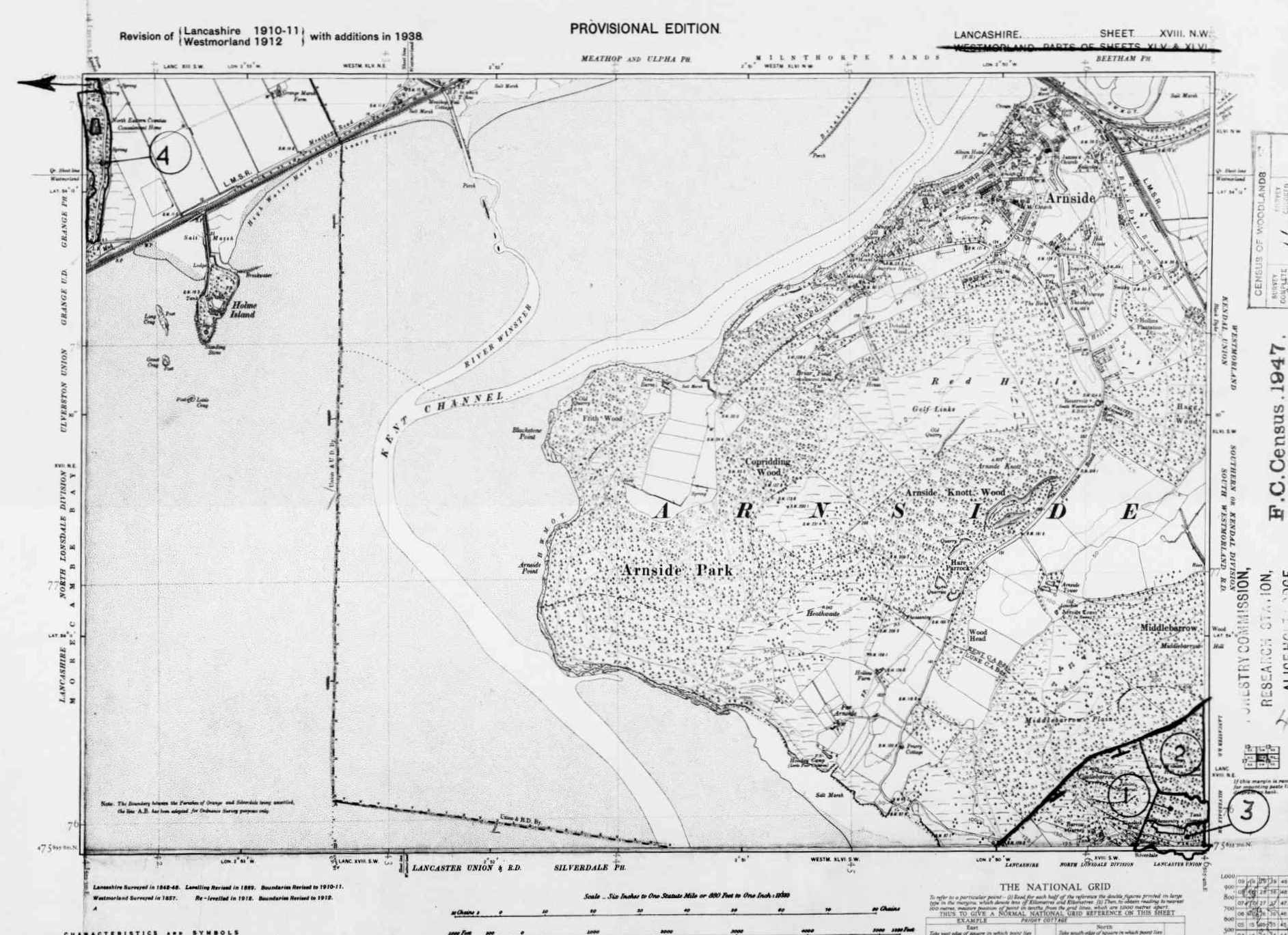Detailed Old Map of lancashire Ordnance Survey (OS) Map Sheet 18 NW ...