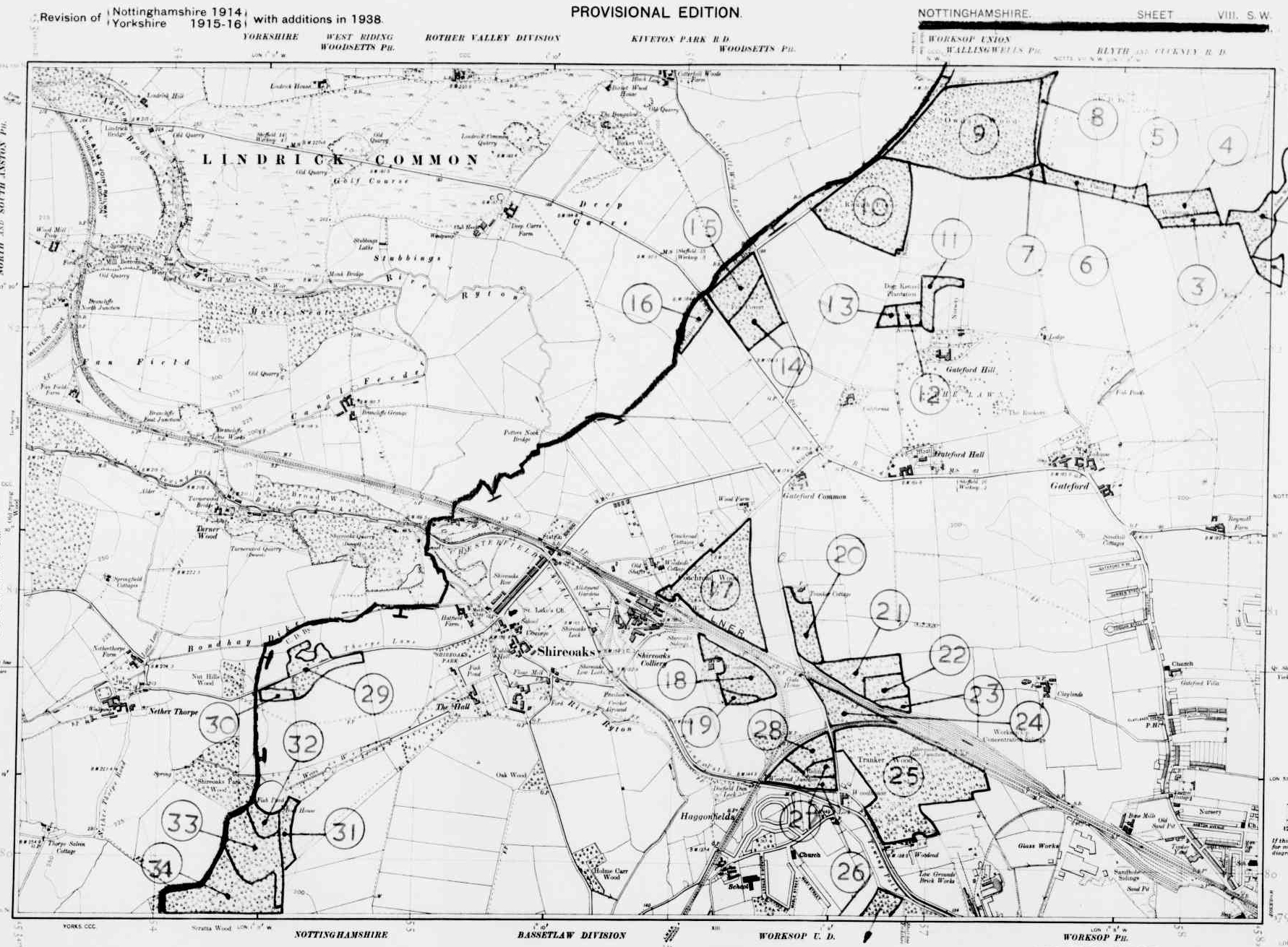 Detailed Old Map of oxfordshire Ordnance Survey (OS) Map Sheet 8 SW ...