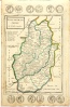 nottinghamshire old map 1724 herman moll 