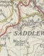The Great Britain Ordnance Survey, 1 inch to 1 mile 6th edition mid-20th century Historic Old Map of LONDON, , Westminster, Camden, London, England NW88LB (1955-1961)